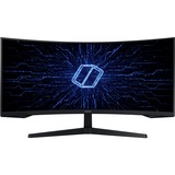 SAMSUNG Odyssey G5 34" Curved UltraWide gaming monitor Zwart, HDMI, DisplayPort, 165 Hz