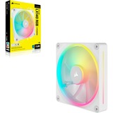 Corsair iCUE LINK LX140 RGB case fan Wit, 4-pins PWM fan-connector