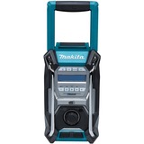 Makita Bouwradio FM DAB/DAB+ Bluetooth MR004GZ | 12V-40V max Blauw, In doos, accu's en lader niet inbegrepen