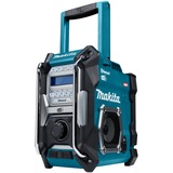 Makita Bouwradio FM DAB/DAB+ Bluetooth MR004GZ | 12V-40V max Blauw, In doos, accu's en lader niet inbegrepen