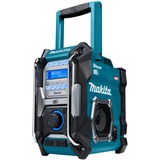 Makita Bouwradio FM DAB/DAB+ Bluetooth MR004GZ | 12V-40V max Blauw, In doos, accu's en lader niet inbegrepen