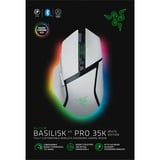 Razer Basilisk V3 Pro gaming muis Wit, USB / Bluetooth / Razer HyperSpeed Wireless, 30.000 DPI, Razer Chroma RGB