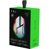 Razer Basilisk V3 Pro gaming muis Wit, USB / Bluetooth / Razer HyperSpeed Wireless, 30.000 DPI, Razer Chroma RGB