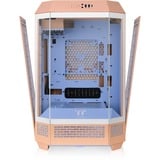 Thermaltake The Tower 300 - Peach Fuzz mini tower behuizing Perzik | 3x USB-A | Tempered Glass