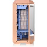 Thermaltake The Tower 300 - Peach Fuzz mini tower behuizing Perzik | 3x USB-A | Tempered Glass