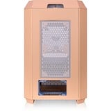 Thermaltake The Tower 300 - Peach Fuzz mini tower behuizing Perzik | 3x USB-A | Tempered Glass