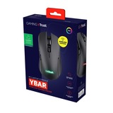 Trust GXT 923  Ybar Wireless gaming muis Zwart, RGB, 7200 dpi