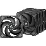 ARCTIC P12 Max case fan Zwart, 5 Stuks, 4-pin PWM