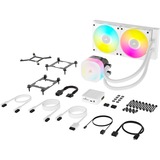 Corsair iCUE LINK TITAN 240 RX RGB White waterkoeling Wit