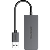 Sitecom USB-A naar 4x USB-C usb-hub Grijs