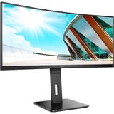 AOC CU34P2A 34" Curved UltraWide monitor Zwart, 2x HDMI, 1x DisplayPort, 4x USB-A 3.2 (5 Gbit/s)