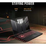 ASUS TUF Gaming A16 FA607PV-N3020W 16"  gaming laptop Grijs | Ryzen 9 7845HX | RTX 4060 | 16 GB | 512 GB SSD