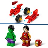 LEGO Marvel - Iron Man met motor en de Hulk Constructiespeelgoed 76287