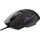 Sharkoon SKILLER SGM35 gaming muis Zwart, 400 - 6400 dpi, RGB leds