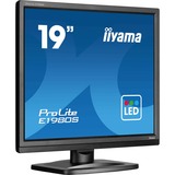 iiyama ProLite E1980S-B1 19" monitor Zwart, 75 Hz, HDMI, DisplayPort