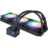 Alphacool Eisbaer Pro Aurora 420 CPU AIO waterkoeling Zwart