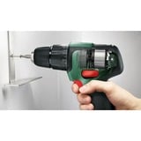 Bosch Accuschroefboormachine EasyImpact 12 klopboormachine Groen/zwart, POWER FOR ALL ALLIANCE, Accu en oplader niet inbegrepen