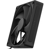 NZXT F120P case fan Zwart