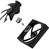 NZXT F120P case fan Zwart