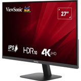 ViewSonic VA2708-4K-HD 27" monitor Zwart (mat), 2x HDMI, 1x DisplayPort