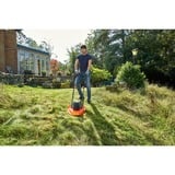 BLACK+DECKER 1200W 30cm zweefmaaier grasmaaier Oranje/zwart