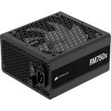 Corsair RM750x (2024), 750 Watt voeding  Zwart, 1x 12VHPWR, 3x PCIe, kabelmanagement