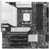 MSI PRO B860M-A WIFI socket 1851 moederbord Zwart/zilver, RAID, 5Gb-LAN, Wi-Fi 7, BT, Sound, ATX