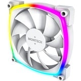 Montech AX120 fan PWM 3-pack case fan Wit, 3 stuks, 4-pin PWM