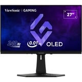 ViewSonic XG272-2K-OLED 27" gaming monitor Wit/zwart, 2x HDMI, 2x Displayport, USB-C, 240 Hz, 0.02 ms (GTG)