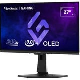 ViewSonic XG272-2K-OLED 27" gaming monitor Wit/zwart, 2x HDMI, 2x Displayport, USB-C, 240 Hz, 0.02 ms (GTG)