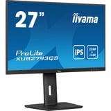 iiyama ProLite XUB2793QS-B7 27" monitor Zwart, 100 Hz, HDMI, DisplayPort, Audio, Adaptive Sync