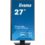 iiyama ProLite XUB2793QS-B7 27" monitor Zwart, 100 Hz, HDMI, DisplayPort, Audio, Adaptive Sync