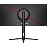 Dahua DHI-LM30-E330CA 30" Curved UltraWide gaming monitor Zwart/rood, 200 Hz, HDMI, DisplayPort 