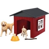 Schleich Farm World - Hondenhok met golden retrievers speelfiguur 42722