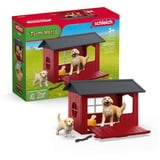 Schleich Farm World - Hondenhok met golden retrievers speelfiguur 42722