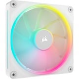 Corsair iCUE LINK LX140 RGB case fan Wit, 2 stuks, 4-pins PWM fan-connector