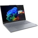 Lenovo ThinkBook 16 G7 QOY (21NH000CMH) 16"  Copilot+ laptop Grijs | Snapdragon X Plus X1P-42-100 | Qualcomm Adreno GPU | 32 GB | 1 TB SSD