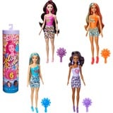 Mattel Barbie Color Reveal met hip thema en 6 verrassingen Pop met kleurverandering, Assortiment product