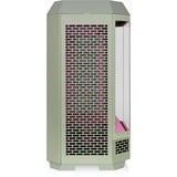 Thermaltake The Tower 300 - Matcha Plum mini tower behuizing Lichtgroen/roze | 3x USB-A | Tempered Glass