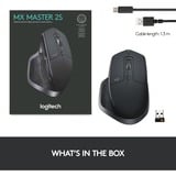 Logitech MX Master 2S Wireless Mouse Grafiet, 200 dpi - 4000 dpi