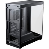 Phanteks  midi tower behuizing Zwart | 2x USB-A | 1x USB-C | RGB | Window