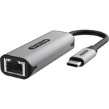 Sitecom USB-C naar Ethernet 2.5 Gigabit adapter Grijs, 0,15 meter