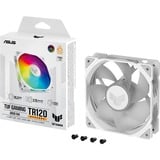 ASUS TUF Gaming TR120 ARGB Reverse fan case fan Wit/transparant