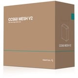 DeepCool CC560 MESH v2 midi tower behuizing Zwart | 2x USB-A | RGB | Window