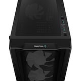 DeepCool CC560 MESH v2 midi tower behuizing Zwart | 2x USB-A | RGB | Window