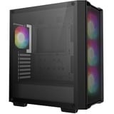 DeepCool DeepCool CC560 MESH v2 midi tower behuizing Zwart | 2x USB-A | RGB | Window