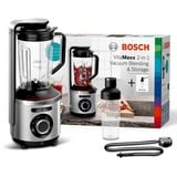 Bosch Serie 8 Vacuümblender VitaPower 1000 W Zilver/zwart, 1,5 Liter