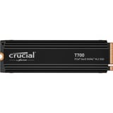 Crucial T700 Heatsink 1 TB SSD Zwart, CT1000T700SSD5, PCIe 5.0 x4, NVMe 2.0, M.2 2280