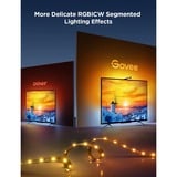 Govee Tv Backlight 3 Lite voor tv's van 75-85 inch verlichting Zwart, 2,4GHz-wifi + Bluetooth