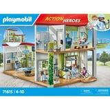 PLAYMOBIL Action Heroes - Modern ziekenhuis  Constructiespeelgoed 71615